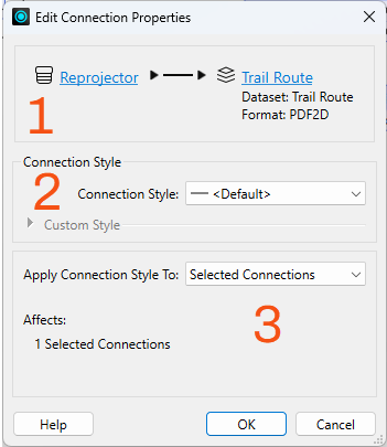 Edit Connection Properties
